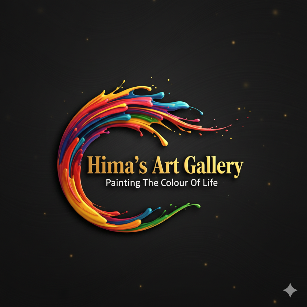 Hima's Art Gallery (Round Canvas)