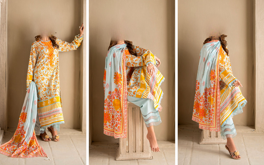 Gul Ahmed Rang-e-Hina Digital Printed Lawn 2025