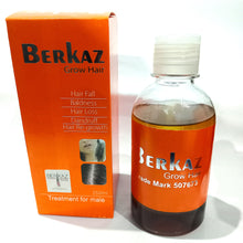 Load image into Gallery viewer, Berkaz Grow Hair Oil – 250ml | Organic Hair Regrowth &amp; Anti Hair Fall Treatment