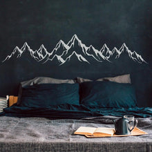 Load image into Gallery viewer, Mountain Ridge Vinyl Decal Sticker – Scenic Nature Wall Art
