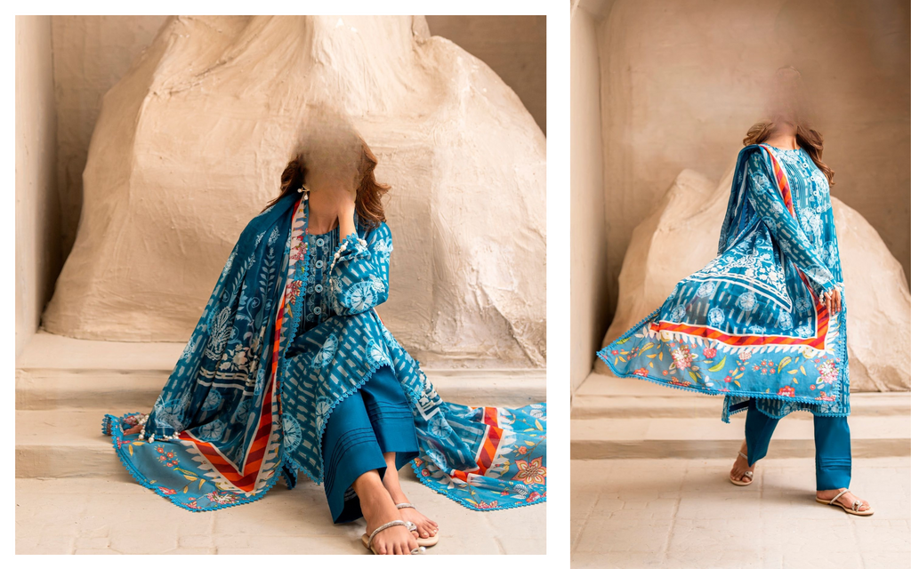 Gul Ahmed Rang-e-Hina Digital Printed Lawn 2025