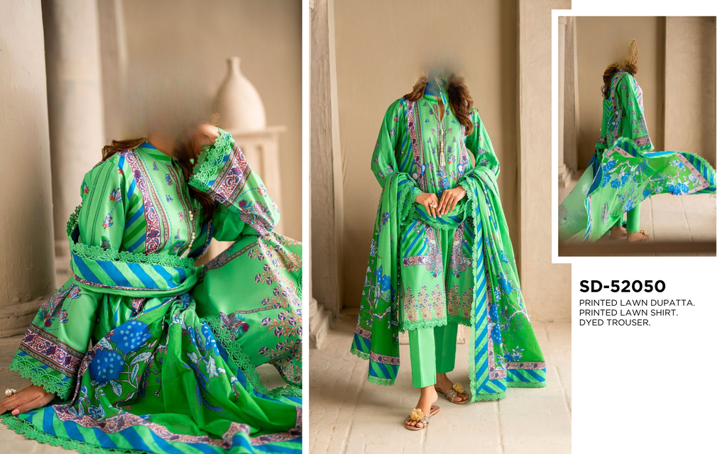 Gul Ahmed Rang-e-Hina Digital Printed Lawn 2025