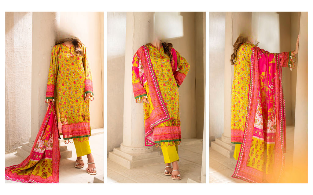 Gul Ahmed Rang-e-Hina Digital Printed Lawn 2025