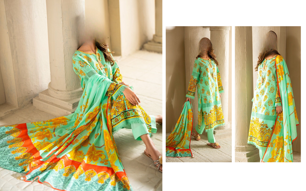 Gul Ahmed Rang-e-Hina Digital Printed Lawn 2025