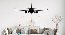 Load image into Gallery viewer, Airplane Wall Decal - Landing Airplane Huge Pack for Kids’ Wall Decor