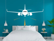 Load image into Gallery viewer, Airplane Wall Decal - Landing Airplane Huge Pack for Kids’ Wall Decor