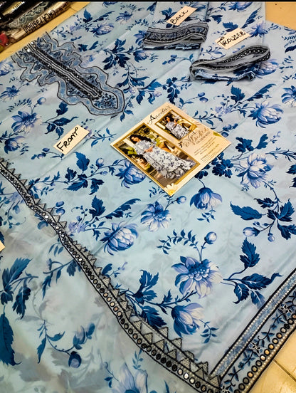 Aneelas Hit Design Fancy Luxury Lawn 3-Piece Suit