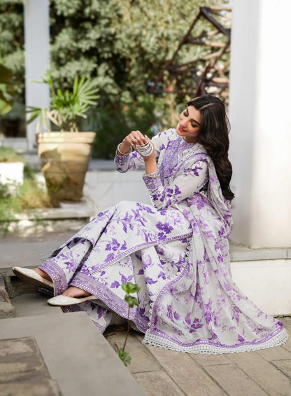 Aneelas Hit Design Fancy Luxury Lawn 3-Piece Suit