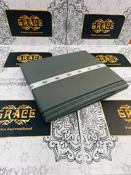 Man’s Grace Original Self Print Soft Cotton Suit – Premium Comfort Wear