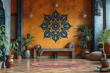 Load image into Gallery viewer, Elegant Mandala Wall Sticker - Symmetrical Vinyl Decal for Home and Studio Decals