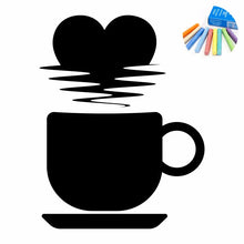 Load image into Gallery viewer, Chalkboard Cup Wall Decal - Fun &amp; Functional Chalk Sticker for Notes and Art